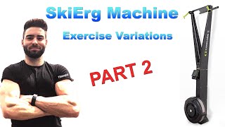 SkiErg Machine Exercise Variations PART 2 [upl. by Ethelinda]