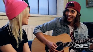 Vic Fuentes and Jenna McDougall quotHold On Till Mayquot acoustic [upl. by Neliac]