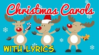 Christmas Carols with Lyrics for Children 🎅 Christmas Songs for Kids 🎄 Xmas Music Playlist Mix [upl. by Ng367]