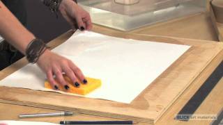 How to Stretch Watercolor Paper [upl. by Akimahc]