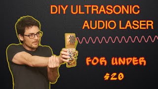 DIY Ultrasonic Audio Laser Directional Speaker [upl. by Naneek660]