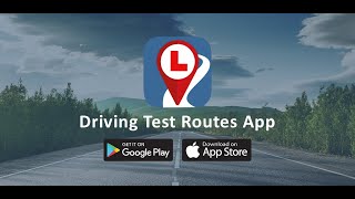 Driving Test Routes App  How it Works [upl. by Arrio880]