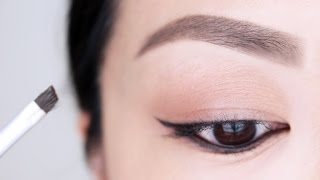 Eyebrow Tutorial For Beginners  chiutips [upl. by Anaiek907]