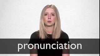 How to pronounce PRONUNCIATION in British English [upl. by Robbert]