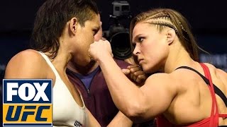 Ronda Rousey vs Amanda Nunes  WeighIn  UFC 207 [upl. by Cadman]