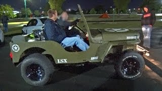 RIDING in the 750hp LSx Willys Jeep [upl. by Essie]