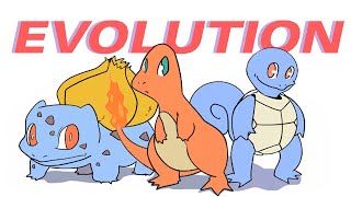 Pokemon Starters Evolving Bulbasuar Charmander and Squritle  Transformation Animation [upl. by Gautious]