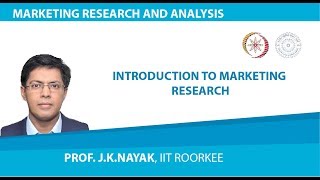 Lecture 1Introduction to Marketing Research [upl. by Gussman]