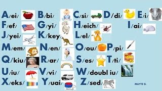 English Alphabet Pronunciation  Alphabet ABC Pronunciation [upl. by Hamburger]