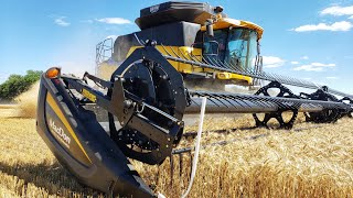 Millennial Farmer Wheat Harvest [upl. by Ellingston]