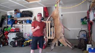 How to Skin and Butcher a Deer at Home [upl. by Amlas]