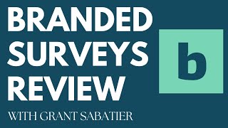 Branded Surveys Review [upl. by Arramahs455]