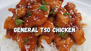 EASY GENERAL TSO CHICKEN [upl. by Fabrin]