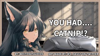 Adventures With Catnip  Wolf Girlfriend x Neko Listener ASMR Roleplay F4M [upl. by Herold11]