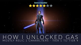 GAS event tier 1 to 4  How I had to clear this event  SWGoH [upl. by Meli]