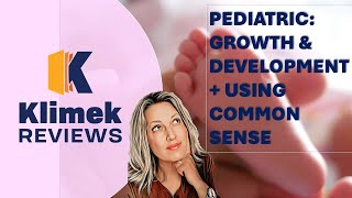 PEDIATRICS GROWTH AND DEVELOPMENT  USING COMMON SENSE [upl. by Bazar122]