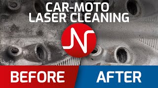 Carmoto laser cleaning compilationauto moto laserové čištění [upl. by Sev]