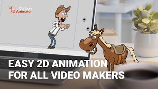 Easily Create Transparent Footage of 2D Animation for All Video Makers  Cartoon Animator [upl. by Naivat778]