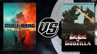 Godzilla VS Kong 2021 VS King Kong VS Godzilla 1962 [upl. by Marvella]