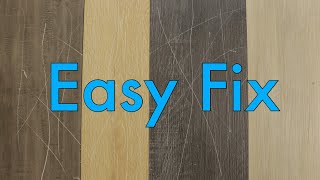 How To Fix Scratches in Vinyl Plank Hardwood and Laminate Floors [upl. by Waylen429]