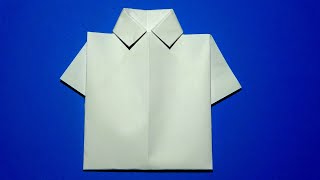 Camisa de Papel  Origami paso paso [upl. by Beatrisa889]