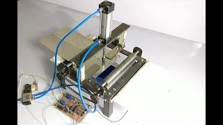 Air Powered Pneumatic Punching Machine [upl. by Ainesell]