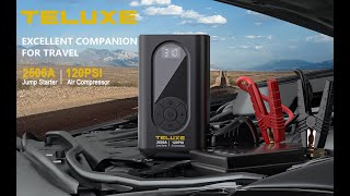 TELUXE Jump Starter with Air Compressor [upl. by Keeryt]