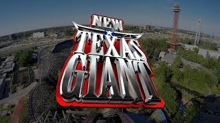 Official New Texas Giant POV  Six Flags Over Texas [upl. by Eirellam]