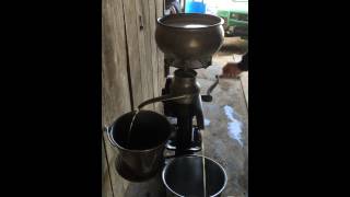 DeLaval U10 Cream separator in action [upl. by Gamaliel]