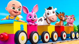 Chuk Chuk Rail Gadi  Hindi Rhymes for Children  Best Nursery Rhymes from Jugnu Kids [upl. by Benton568]