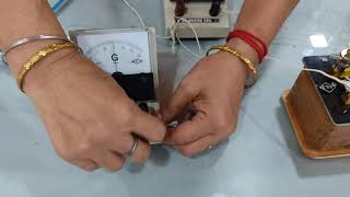 Class XII Physics Experiment Conversion of Galvanometer into voltmeter [upl. by Yebot505]