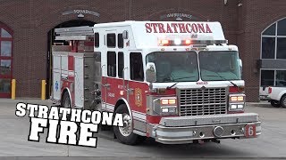 FULL STATION ALERTING  Strathcona County FIRE  SQUAD 6  AMBULANCE 6 [upl. by Yahiya]