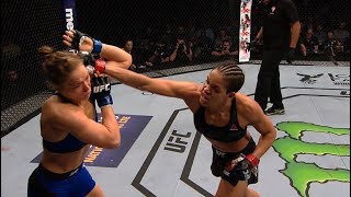 Amanda Nunes Top 5 Finishes [upl. by Stormi]