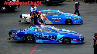 NHRA Pro STOCK RACING 210mph Chicago Route 66 Raceway [upl. by Noyes]