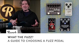 What the Fuzz A Guide to Choosing a Fuzz Pedal  Tone Report Demo [upl. by Krahmer]