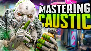 MASTERING CAUSTIC IN SEASON 22 Apex Legends [upl. by Tsepmet]