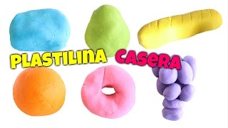 Plastilina Casera para Niños SIN COCINAR PLAY DOH Casero [upl. by Nosille868]