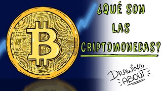 ¿QUÉ SON LAS CRIPTOMONEDAS Bitcoin Etherium Ripple  Draw My Life [upl. by Eilojne]