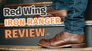 Red Wing IRON RANGER REVIEW American Heritage Icon  BootSpy [upl. by Ahse]