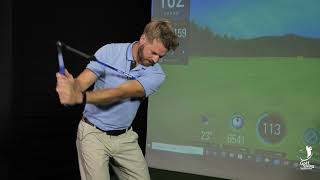 Haydn Reay demos the SureSet Golf Training Aid [upl. by Mossberg]