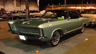 1965 Buick Riviera Gran Sport in Seafoam Green at World of Wheels  My Car Story with Lou Costabile [upl. by Aticnemrac]