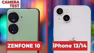 Asus Zenfone 10 vs iPhone 1314 Camera Comparison Video Quality Test [upl. by Greff]