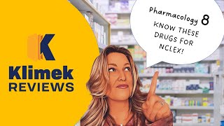 MUST KNOW MEDS FOR NCLEX 8 [upl. by Neeroc490]