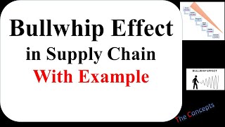 Bullwhip Effect in Supply Chain with Example [upl. by Llerrem]