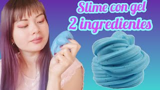 cómo hacer SLIME sin BÓRAX y sin PEGAMENTO transparente [upl. by Erdrich]