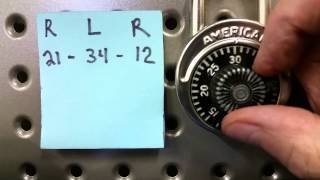 Combination Lock Tutorial [upl. by Ellekim]