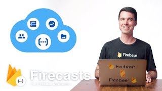 Getting Started with Cloud Functions for Firebase using TypeScript  Firecasts [upl. by Tallie]