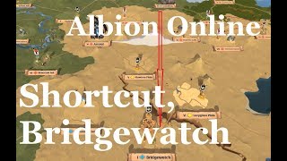 Albion Online  Caerleon to Bridgewatch fast almost safely [upl. by Jangro65]