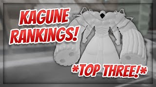 Best Kagune for Experienced Players  Top 3  RoGhoul  Roblox [upl. by Valle]