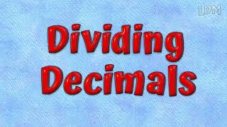 Dividing Decimals [upl. by Karlen]